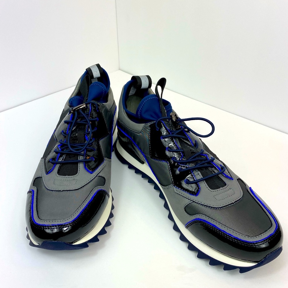 Karl Lagerfeld Paris Grey and Black Mens Trainers size 10